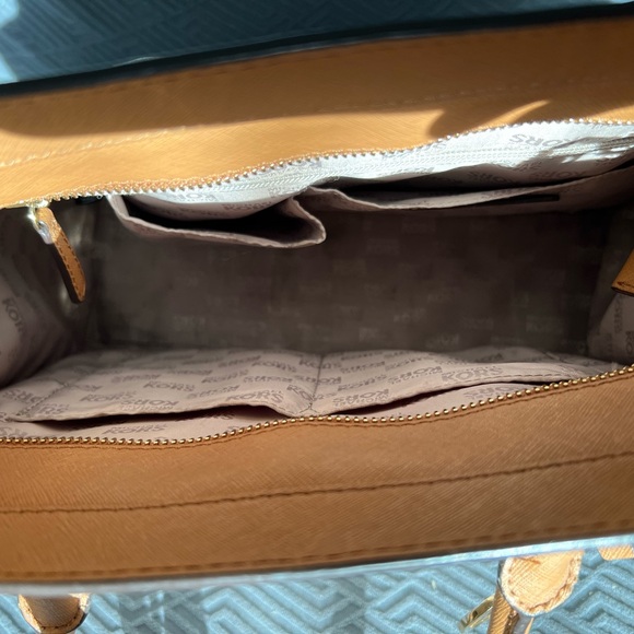 Michael Kors Brown and Cream Satchel - Picture 5 of 5